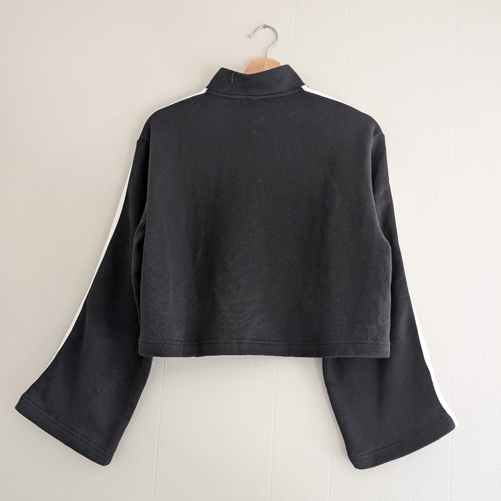 NWT Adidas Cropped Fleece - Picture 7 of 9